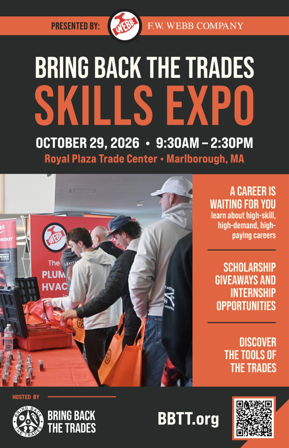 Bring Back the Trades Skills Expo - October 29, 2026
