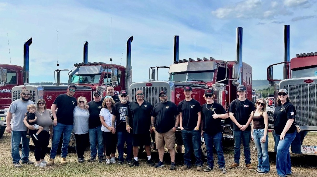 W. L. French at the C.R. Levesque Truck Show